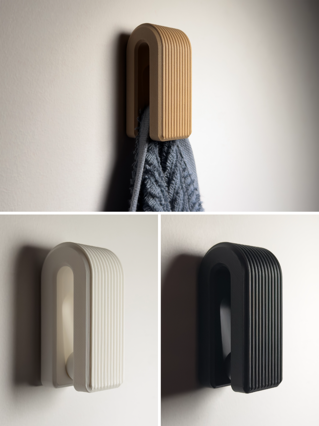 Auto-Locking Wall Hanger – Heavy Duty No-Drill Adhesive Hook
